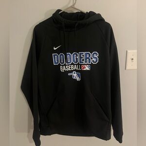 Dodgers Nike Black Dri-FIT Hoodie
